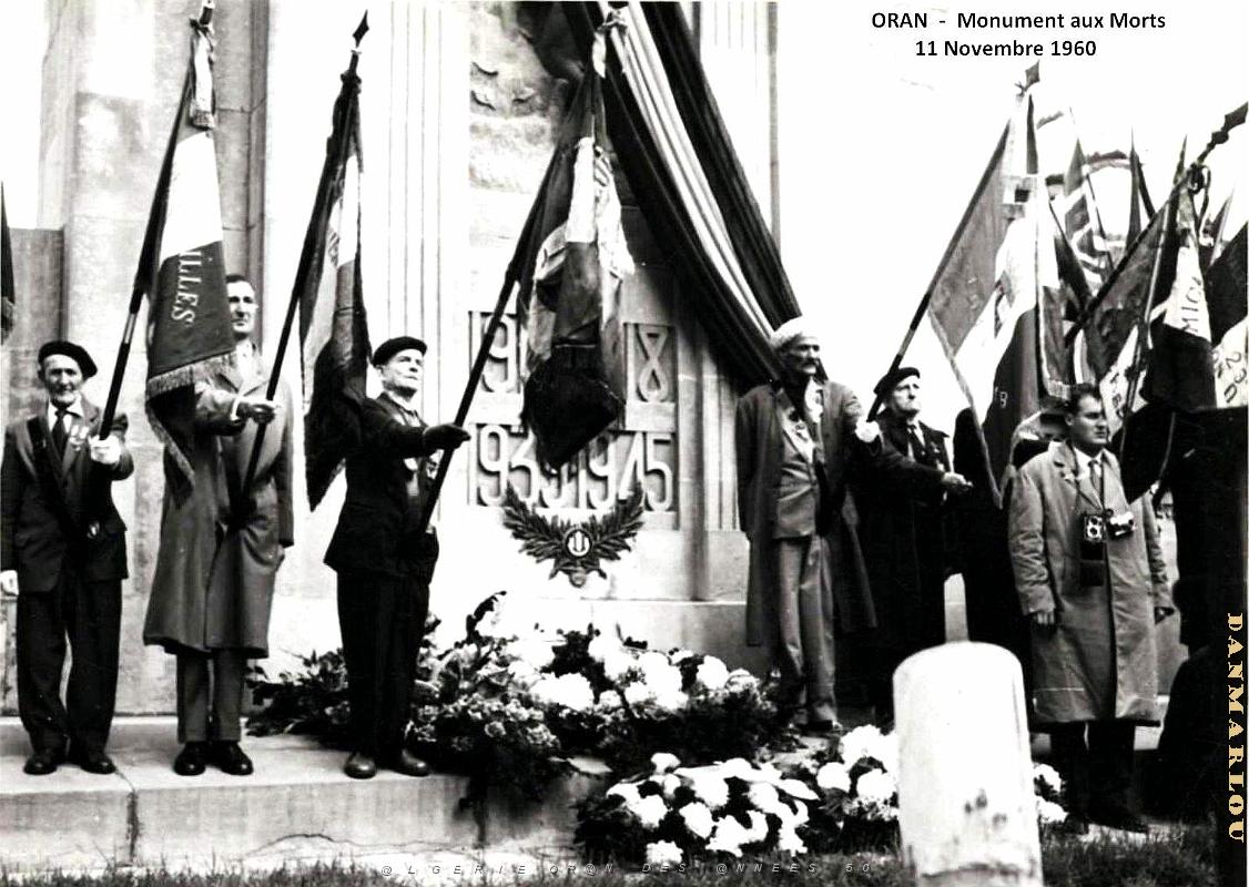 Oran - Monument aux Morts - 11 novembre 1960.jpg